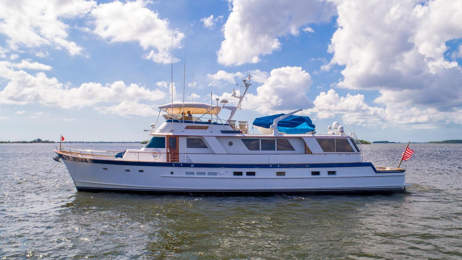 81 Burger Cockpit Motor Yacht 1978 "High Mileage" HMY Yachts