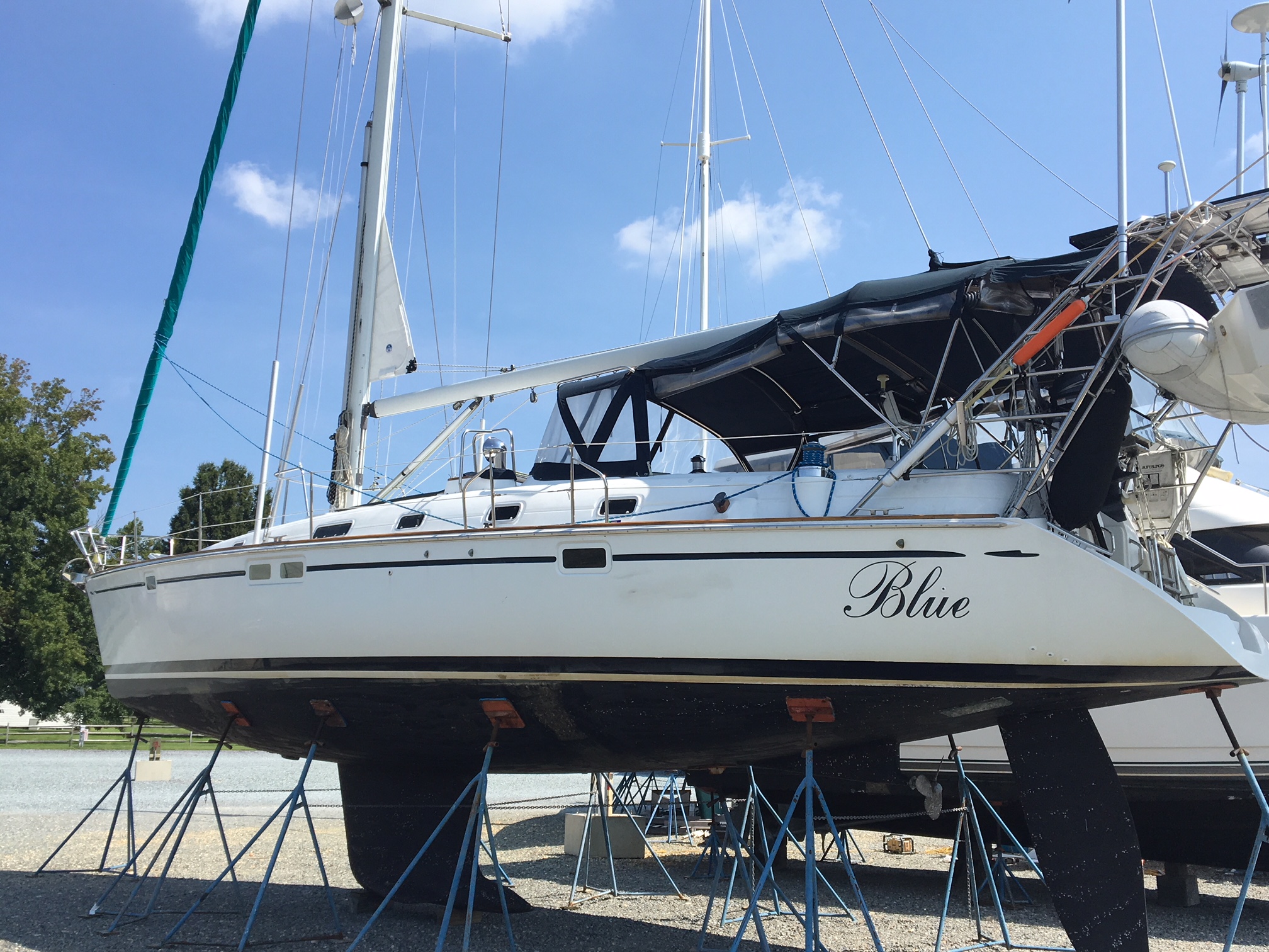 blue beneteau 1997 oceanis 461 46 yacht for sale in us