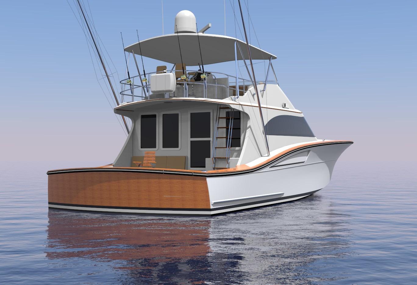 65 Brooklin Boat Yard ' Sportfish 2019 HMY Yachts