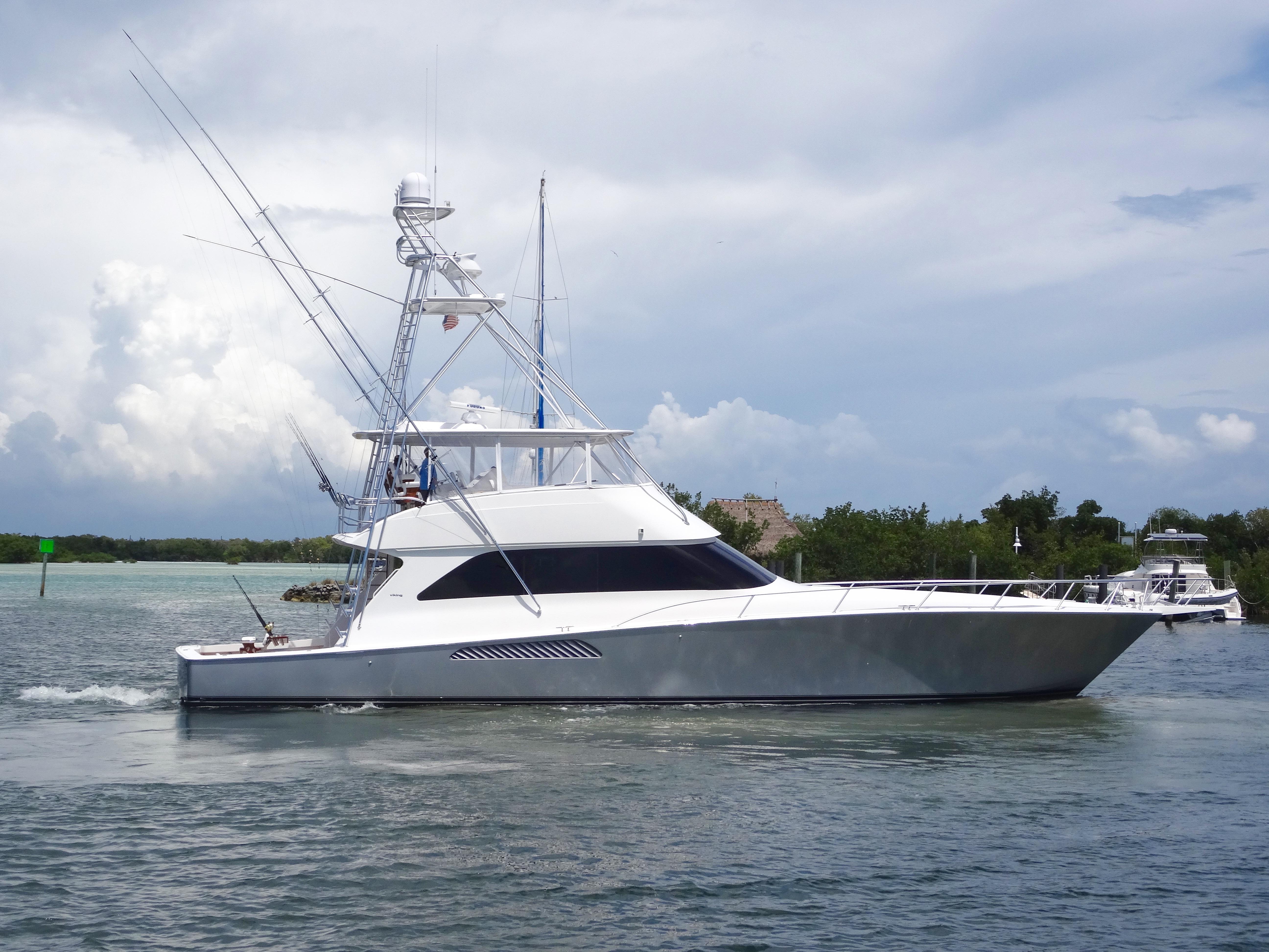 2007 Viking 74 Convertible for sale - Galati Yacht Sales